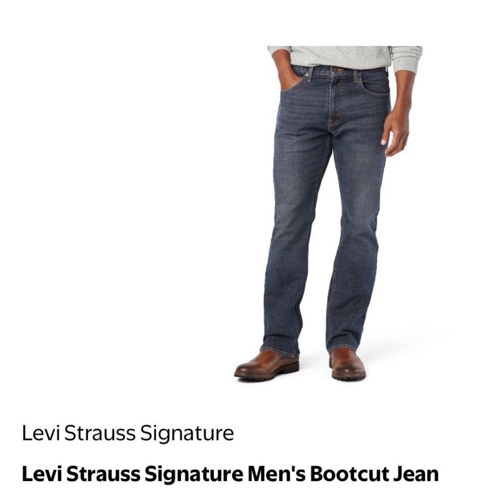Men's Levi Strauss Signature Bootcut 38X32